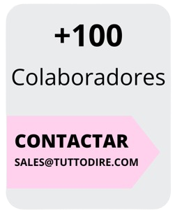 Precios mas de 100 colaboradores. En Tuttodire ofrecemos precios bajos productividad alta a todos nuestro partners.